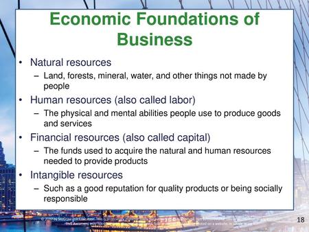 Economic Foundations of Business