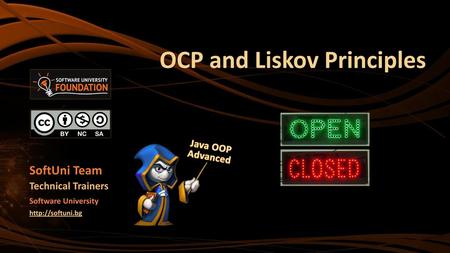 OCP and Liskov Principles