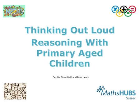 Reasoning With Primary Aged Children