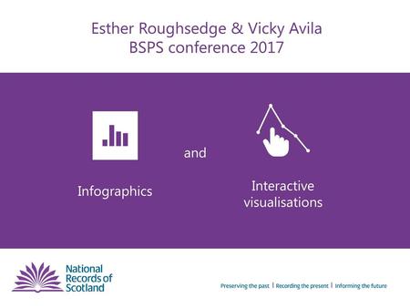 Esther Roughsedge & Vicky Avila BSPS conference 2017