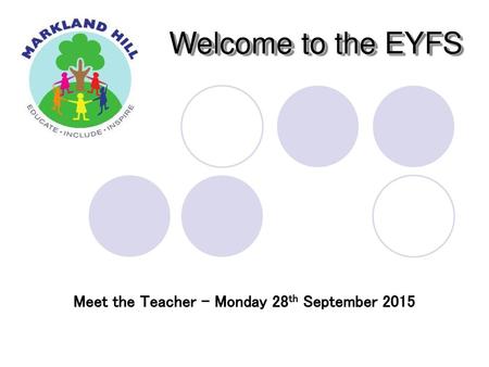 Meet the Teacher – Monday 28th September 2015