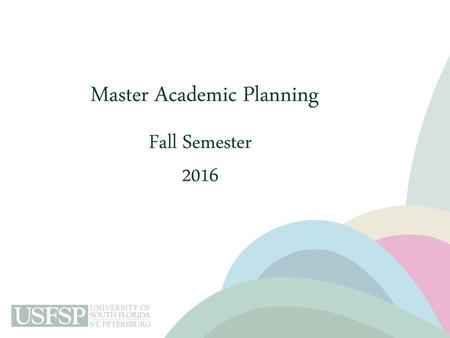 Master Academic Planning