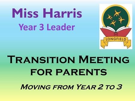 Transition Meeting for parents