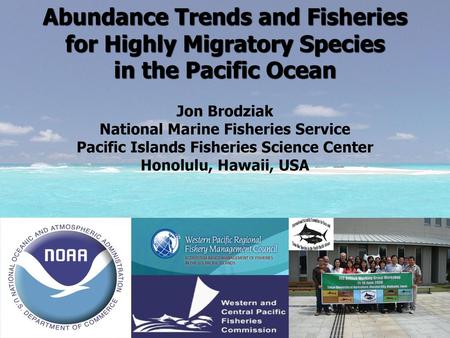Abundance Trends and Fisheries for Highly Migratory Species