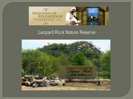 Leopard Rock Nature Reserve