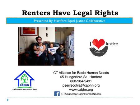 Renters Have Legal Rights