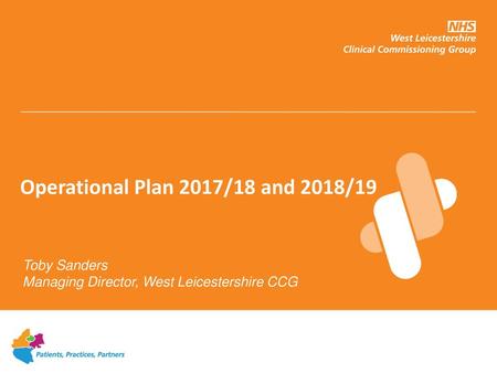 Operational Plan 2017/18 and 2018/19
