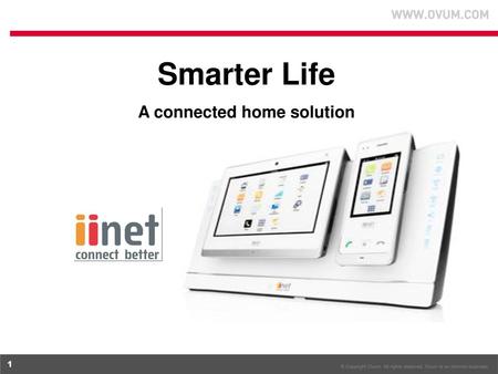 A connected home solution