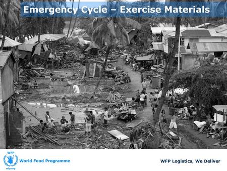 Emergency Cycle – Exercise Materials