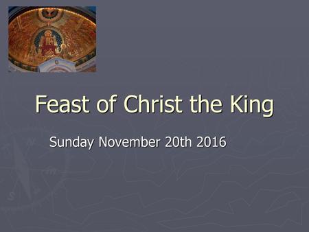 Feast of Christ the King