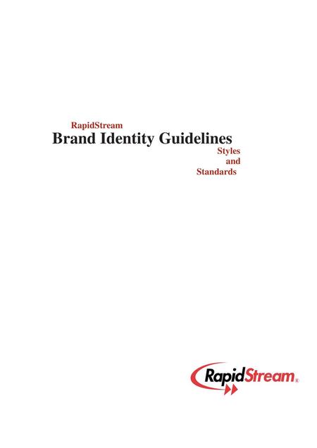Brand Identity Guidelines