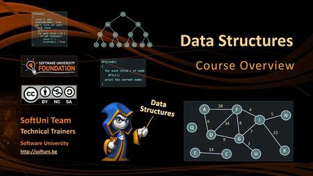 Data Structures Course Overview SoftUni Team Data Structures