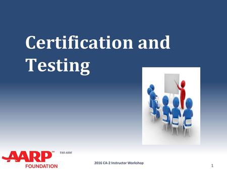 Certification and Testing
