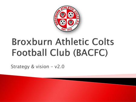 Broxburn Athletic Colts Football Club (BACFC)