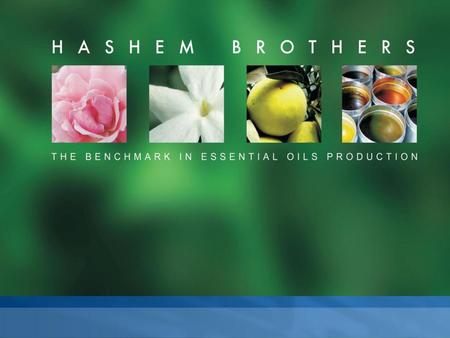 Hashem Brothers for Essential oils & Aromatic Products