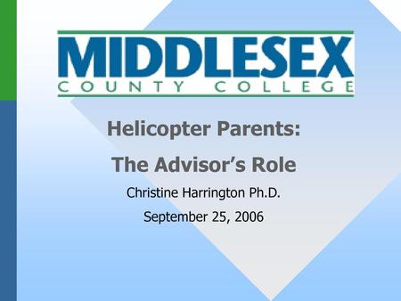 Christine Harrington Ph.D.