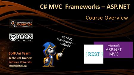 C# MVC Frameworks – ASP.NET