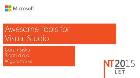 Awesome Tools for Visual Studio