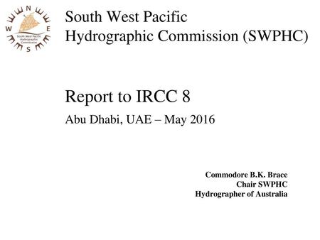 South West Pacific Hydrographic Commission (SWPHC)