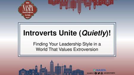 Introverts Unite (Quietly)!