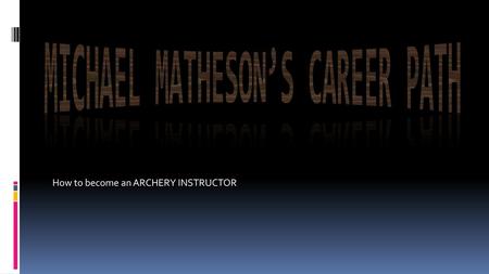 Michael Matheson’s Career Path