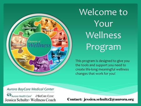 Welcome to Your Wellness Program