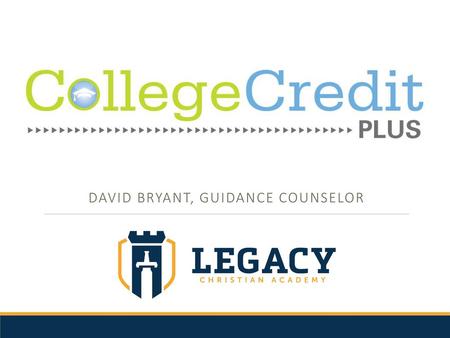 David Bryant, Guidance Counselor
