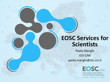 EOSC Services for Scientists