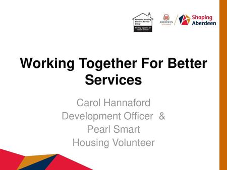 Working Together For Better Services