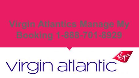 Virgin Atlantics Manage My Booking