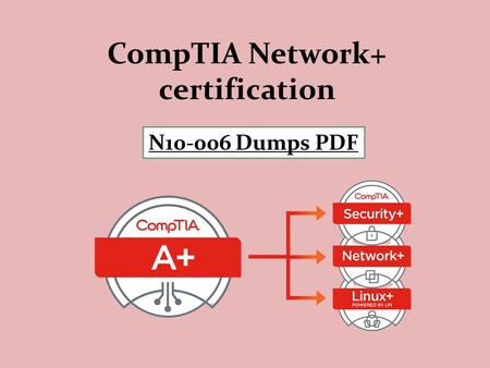 N Dumps PDF CompTIA Network+ certification.
