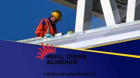 This presentation uses a free template provided by FPPT.com  royalcrownaluminum.ca.