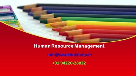 This presentation uses a free template provided by FPPT.com  Human Resource Management