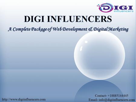 Contact A Complete Package of Web Development & Digital Marketing.