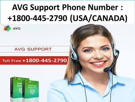 AVG Support Phone Number : (USA/CANADA)