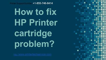 How to fix HP Printer cartridge problem?  Printer Support Number:
