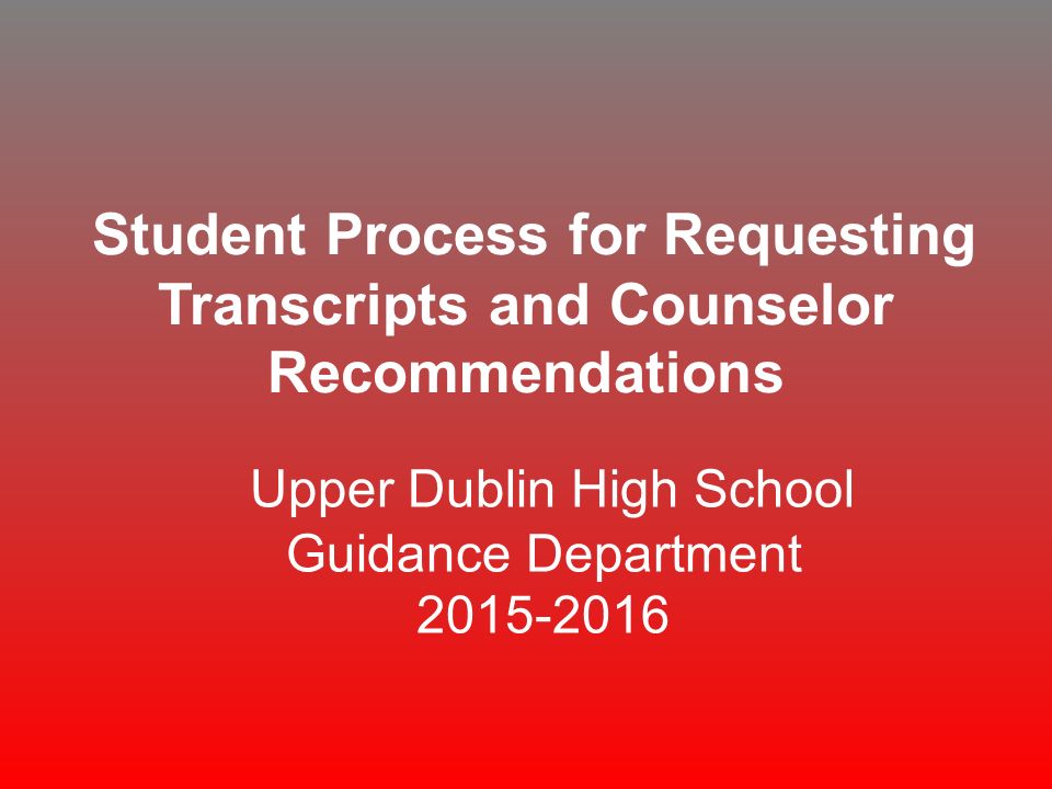 upper dublin high school transcript request upper dublin high school transcript request