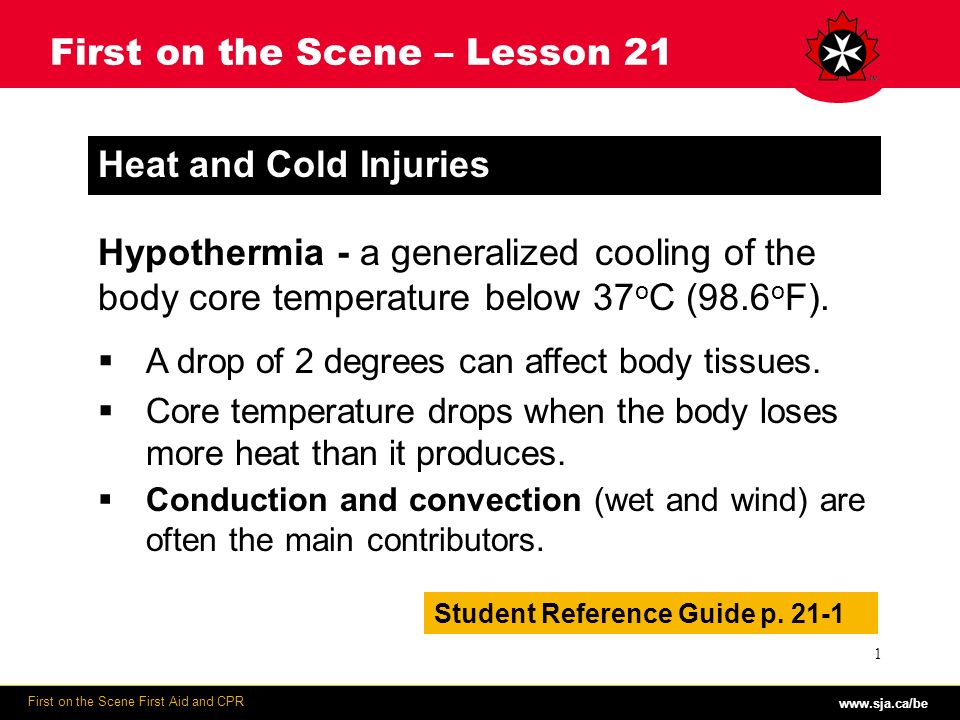 Hypothermia Guidelines — REAL First Aid