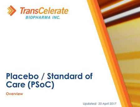 Placebo / Standard of Care (PSoC)