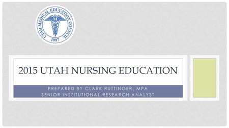 2015 Utah Nursing Education