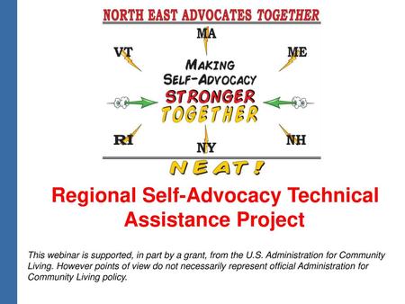 Regional Self-Advocacy Technical Assistance Project