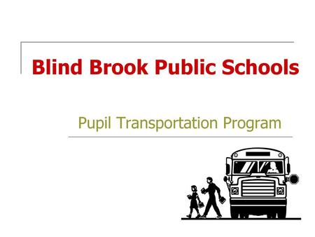 Blind Brook Public Schools