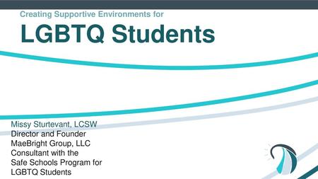 Creating Supportive Environments for LGBTQ Students