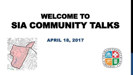 Welcome to sia community talks