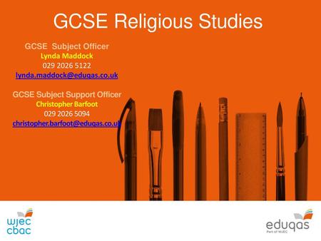 GCSE Subject Support Officer