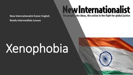 New Internationalist Easier English Ready Intermediate Lesson