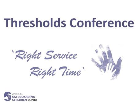 Thresholds Conference