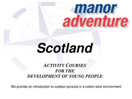 ACTIVITY COURSES FOR THE DEVELOPMENT OF YOUNG PEOPLE