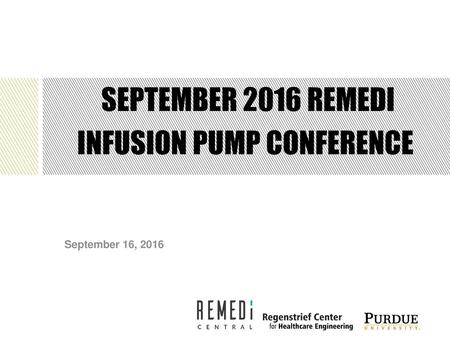 Infusion Pump conference