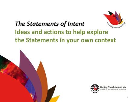 The Statements of Intent